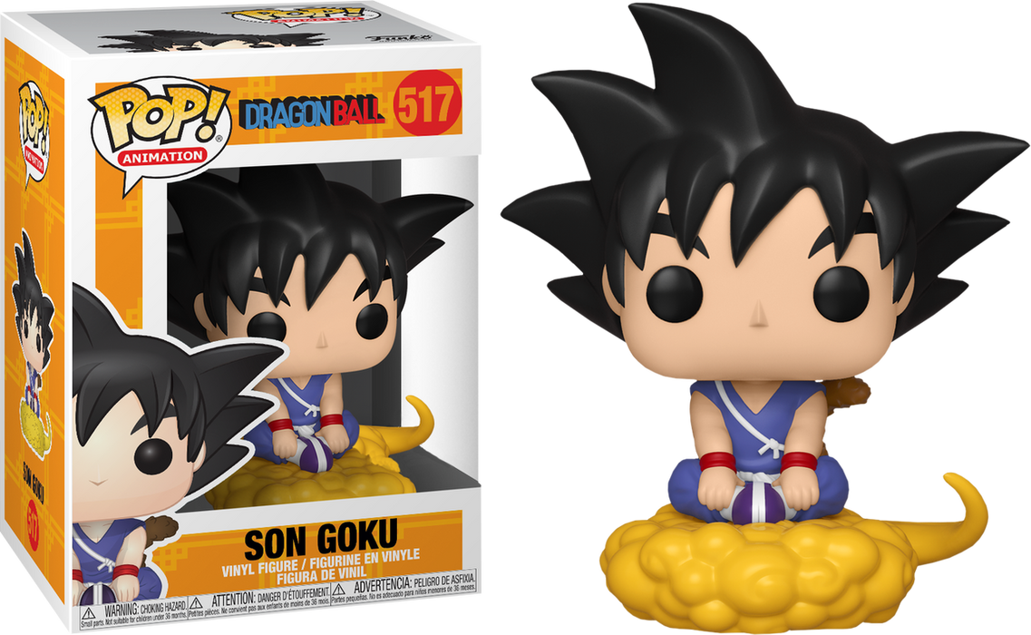 Funko Pop Dragon Ball - 517 Son Goku (sitting on Nimbus) figure