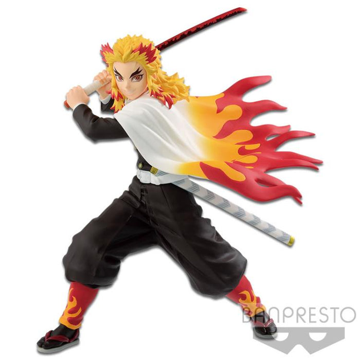 BANDAI BANPRESTO Demon Slayer: Kimetsu no Yaiba Vibration Stars SPECIAL Kyojuro Rengoku (Ver.C) FIGURE