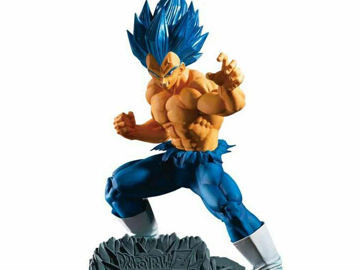 bandai banpresto Dragon Ball Z: Dokkan Battle 6th Anniversary SSGSS Evolved Vegeta Figure