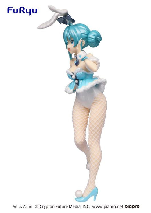 FURYU Vocaloid BiCute Bunnies Hatsune Miku White Rabbit (Pearl Color Ver.) Figure