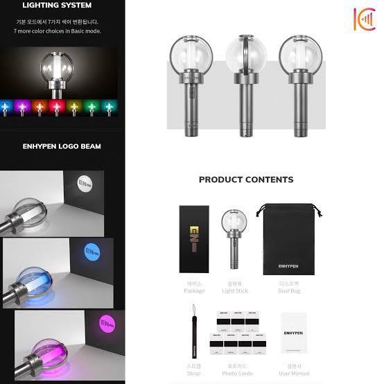 100% Official KPOP ENHYPEN - LIGHTSTICK