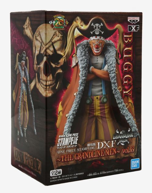 ONE PIECE STAMPEDE MOVIE - BUGGY - DXF THE GRANDLINE MEN - VOL.6 FIGURE