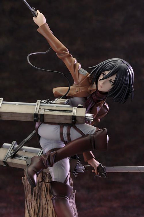 KOTOBUKIYA Attack on Titan ArtFX J Mikasa Ackerman Statue Figure