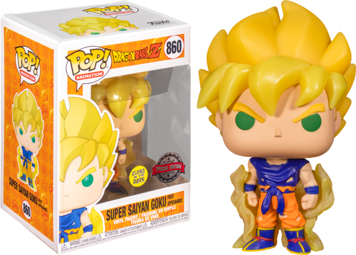 Funko Pop Dragon Ball Z 860 Guku SS GW Pop! RS Figure