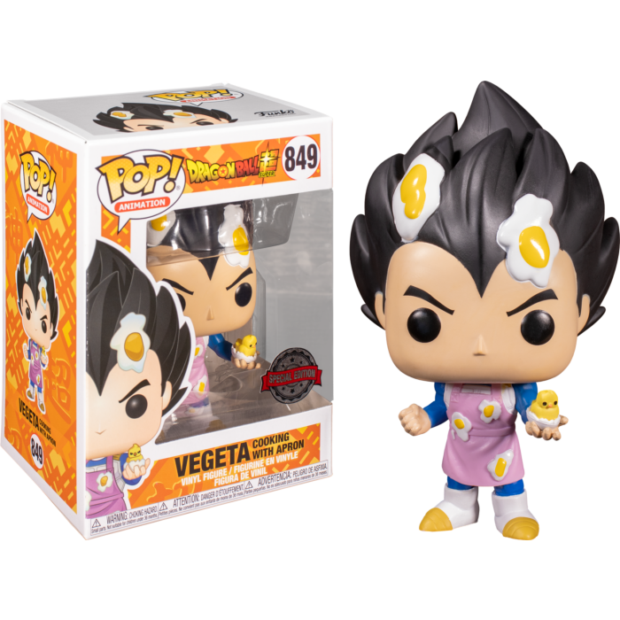 Funko Pop Dragon Ball Super 849 - Vegeta Cooking Pop! RS Figure