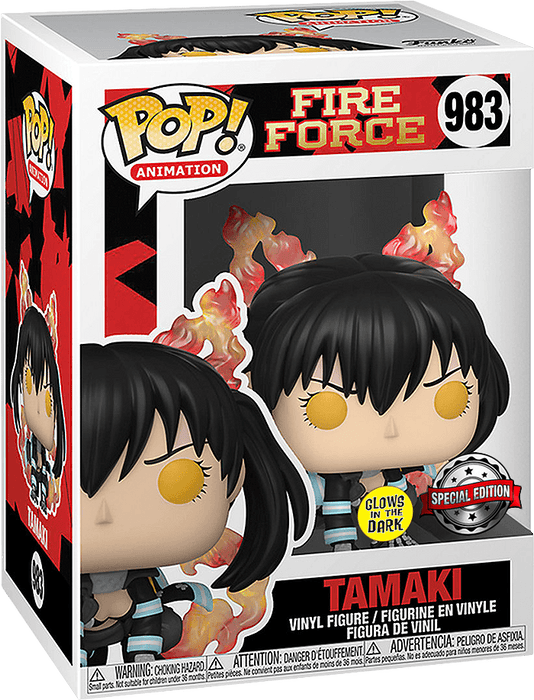 Funko Pop! Animation 983: Fire Force - Tamaki (Glow in the Dark) SPECIAL EDITION