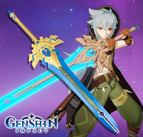 Genshin Impact PVC Skyward Pride Cosplay Sword 314