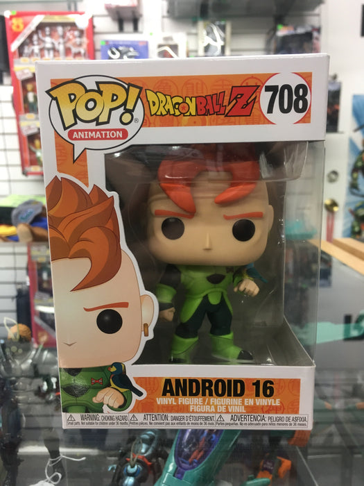 Funko Pop Dragon Ball Z - Android 16 Pop! Figure