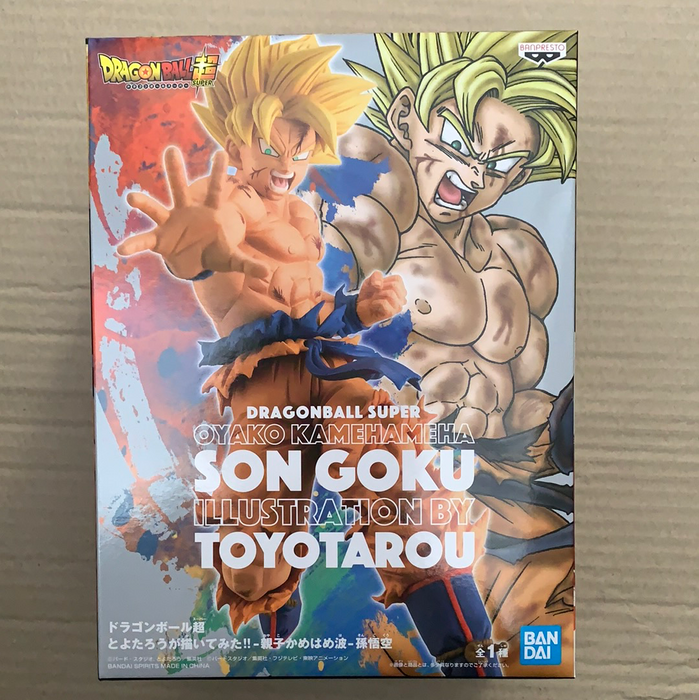 DRAGON BALL SUPER Banpresto Illustration by Toyotaro-Kamehameha-Son Goku figure