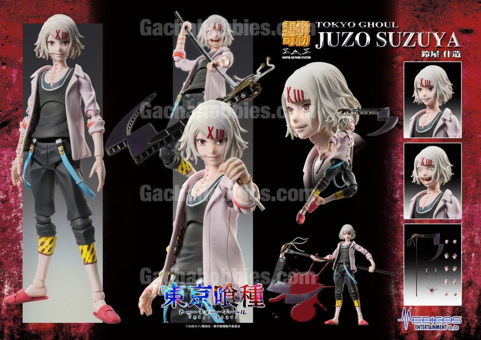 PRE-ORDER Super Action Statue "TV Anime Tokyo Ghoul Juzo Suzuya Figure