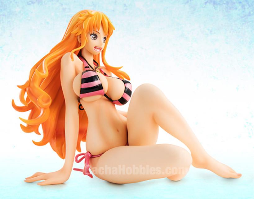 PRE-ORDER Portrait of Pirates One Piece Limited Nami BB Ver Pink 1/8 PVC Figure