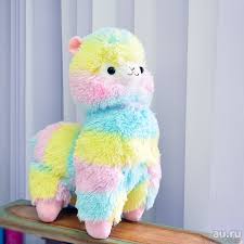 18CM/38CM/48CM Rainbow Llama / Alpaca Llama Plush Toy