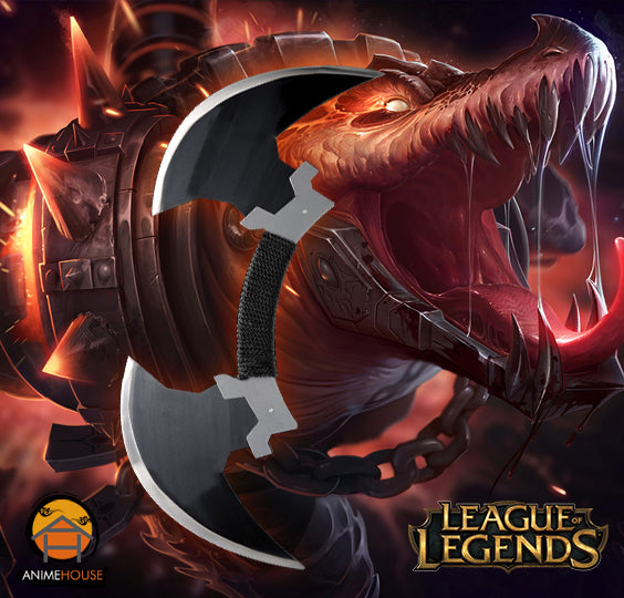 metal sword league of legends Renekton axe 561