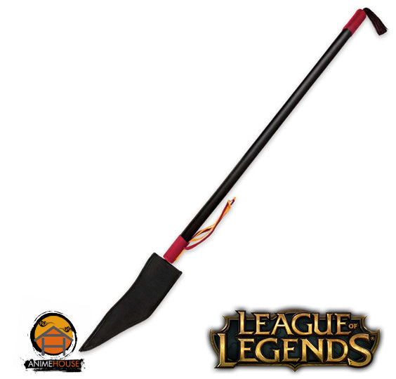 METAL SWORD LEAGUE OF LEGENDS Nidalee Spear COSPLAY WEAPON 810