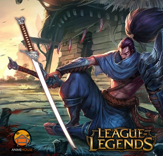 Sword -  The league of legends Yasuo  the Unforgiven's Metal Sword 596