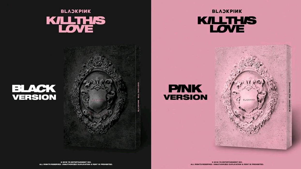 KPOP BLACKPINK 2nd Mini Album - KILL THIS LOVE (Black Ver.)