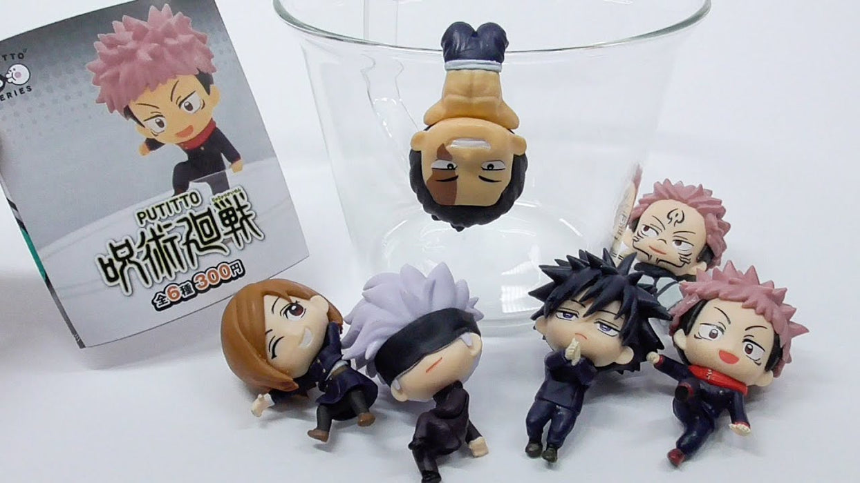 KITAN CLUB Capsule Toy PUTITTO Jujutsu Kaisen on the Cup Mini Figure (Blind-Box)