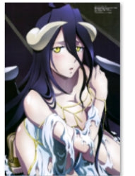 Wall Scroll - Overlord Albedo