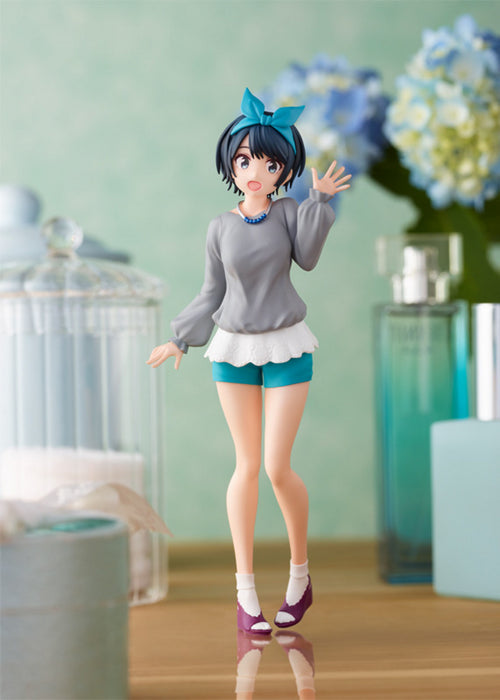 BANDAI BANPRESTO Rent-A-Girlfriend Ruka Sarashina (Exhibition Ver.) Figure