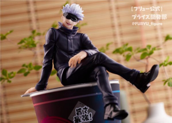 FURYU Jujutsu Kaisen Satoru Gojo Noodle Stopper Figure