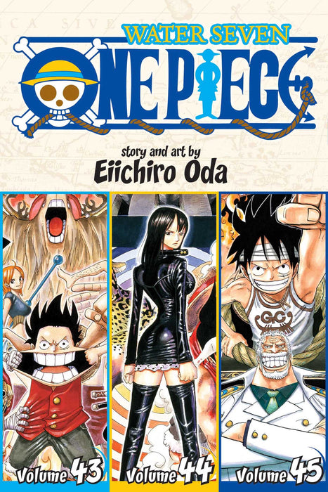 One Piece Omnibus (3 in 1) Edition Manga Book