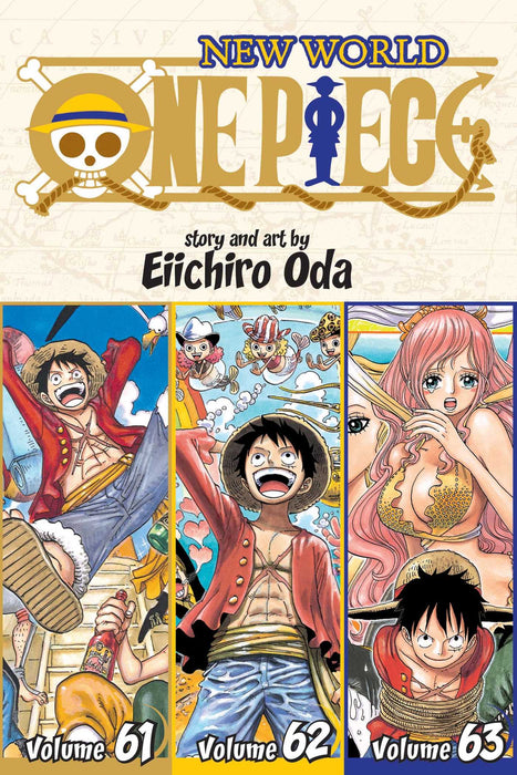 One Piece Omnibus (3 in 1) Edition Manga Book