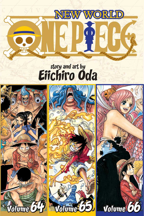 One Piece Omnibus (3 in 1) Edition Manga Book