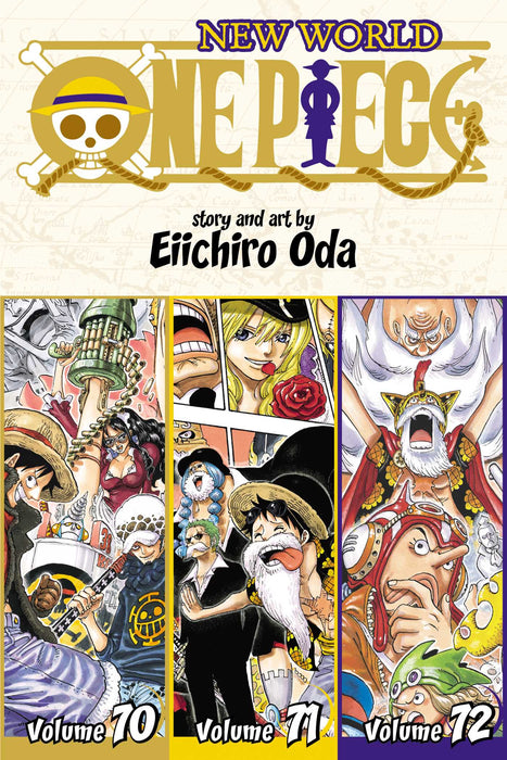 One Piece Omnibus (3 in 1) Edition Manga Book