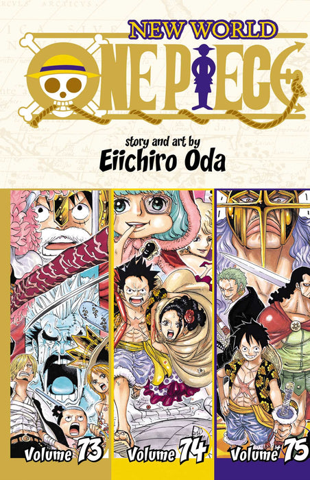 One Piece Omnibus (3 in 1) Edition Manga Book