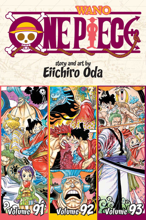 One Piece Omnibus (3 in 1) Edition Manga Book