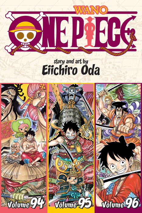 One Piece Omnibus (3 in 1) Edition Manga Book