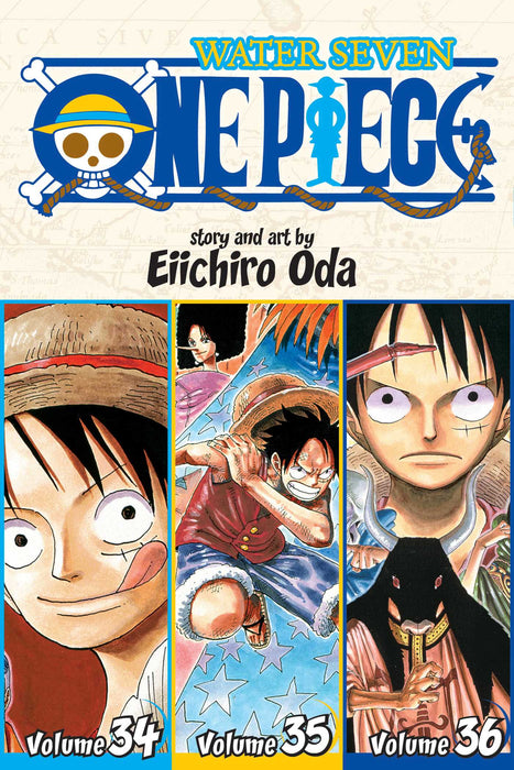 One Piece Omnibus (3 in 1) Edition Manga Book