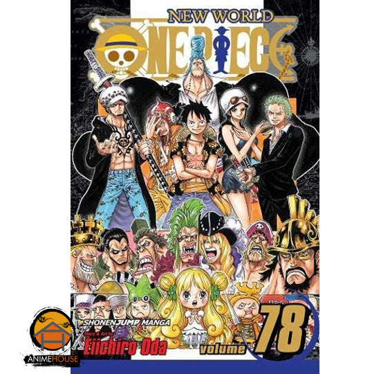 One Piece manga book volumes 1-100.