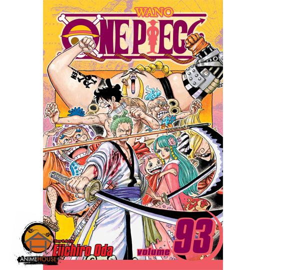 One Piece manga book volumes 1-100.