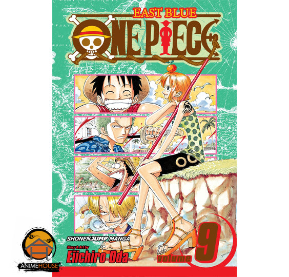 One Piece manga book volumes 1-100.