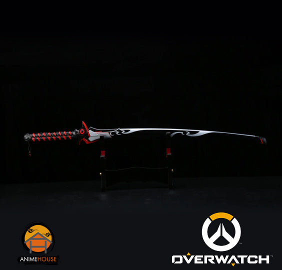 metal sword overwatch genji oni skin long sword 326