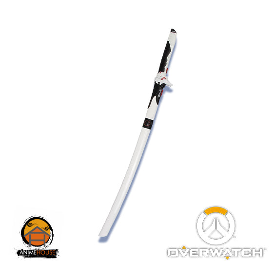 Overwatch Katana Genji Metal Sword  Dragonblade Cybernetic Warrior Steel Replica OW