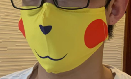 Anime Face Masks with Filter/Nose Clip/Adjustable Length