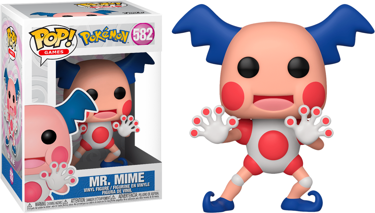 Funko Pop Pokemon - Mr Mime Pop! RS