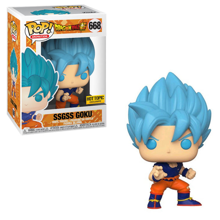 Funko Pop Dragon Ball Super - SSGSS Goku Funko Pop! Figure