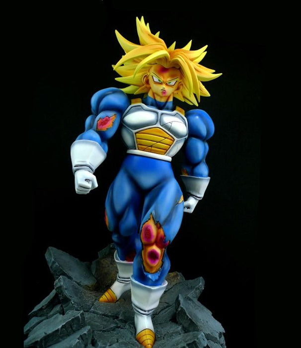 Resin Figure - Dragon Ball Z Super Saiyan Third Grade Future Trunks Combat version GK Action Figure Resin Statue Collection model