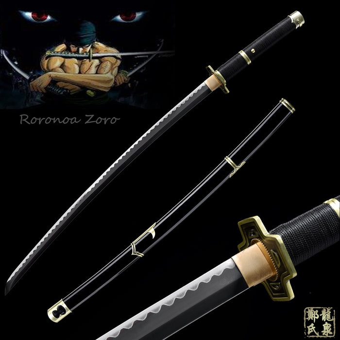 Metal Sword - One Piece Zoro Yubashiri Cosplay Sword Collection