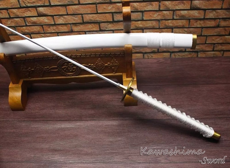 Metal Sword - One Piece Roronoa Zoro's Wado Ichimonji Sword 104cm or 130cm