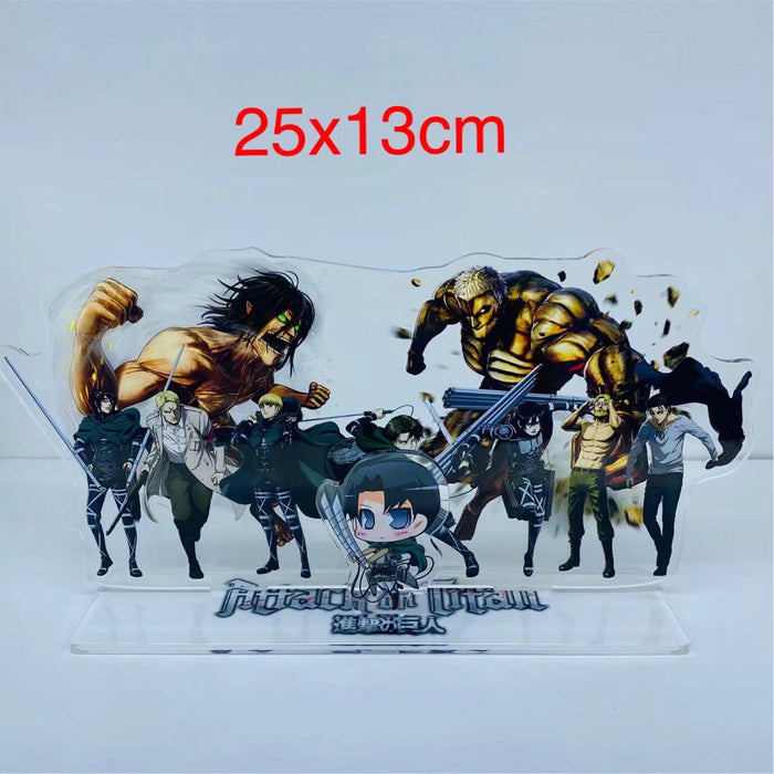 Attack on Titan Double-Sided Acrylic Model Desk Decoration