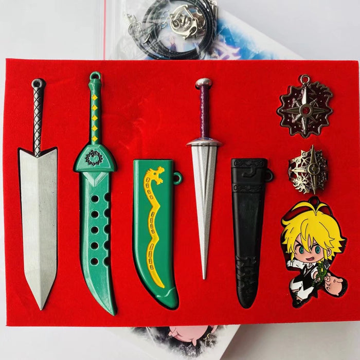 Seven Deadly Sins Anime Pendants Box Set