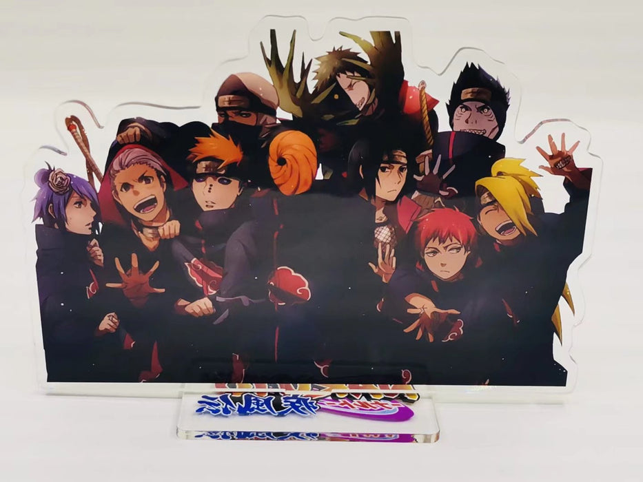 Naruto Double-sided Laser Acrylic Model Desk Decoration