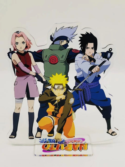 Naruto Double-sided Laser Acrylic Model Desk Decoration