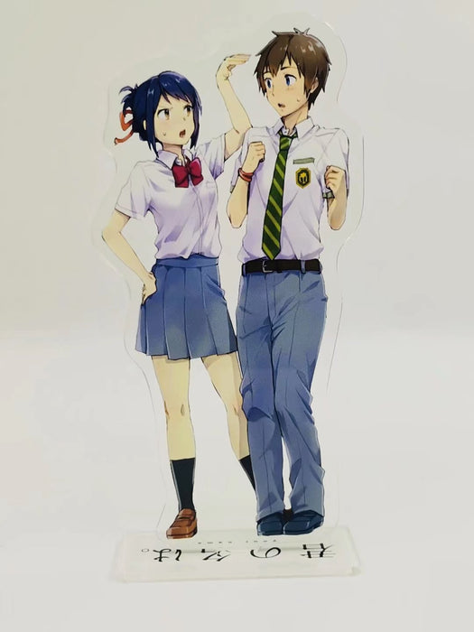 Your Name Double-sided Laser Acrylic Model Desk Decoration