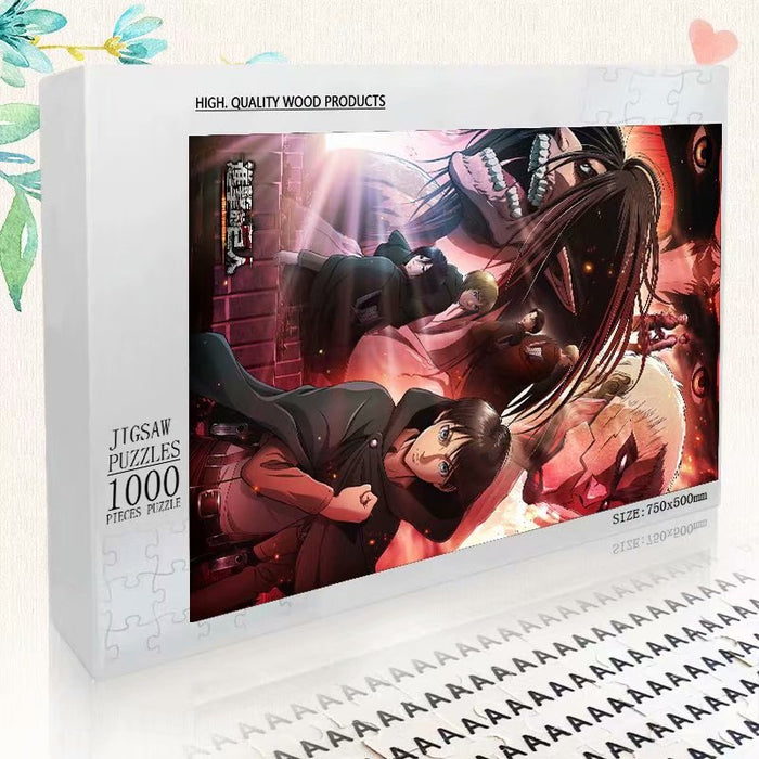 Jigsaw puzzle  Attack on Titan