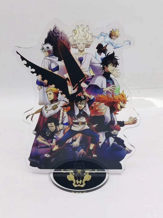 Black Clover Double-sided Laser Acrylic Model Desk Decoration